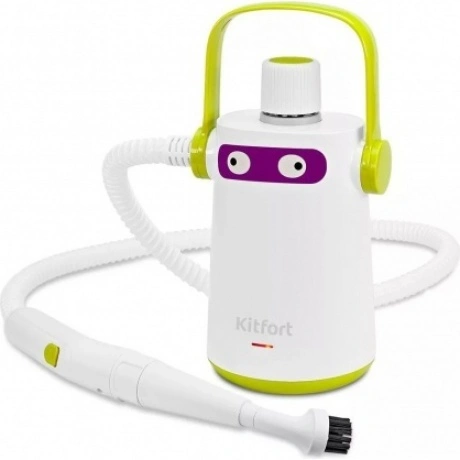 Пароочиститель Kitfort КТ-9109-2 бело-салатовый