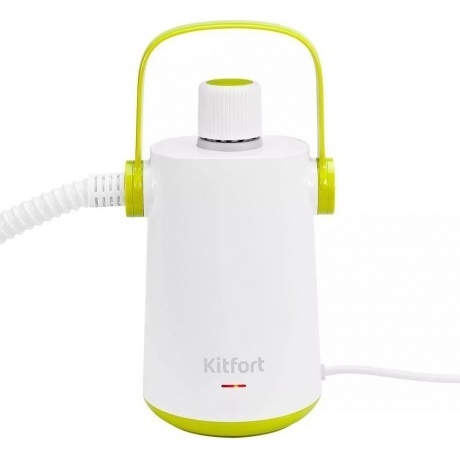 Пароочиститель Kitfort КТ-9109-2 бело-салатовый - фото 4