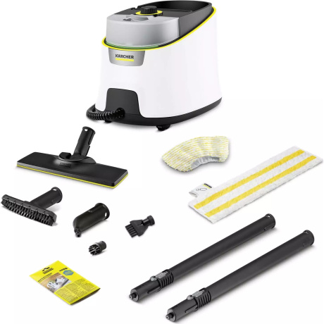 Пароочиститель напольный Karcher EasyFix SC 4 Deluxe 2200Вт белый
