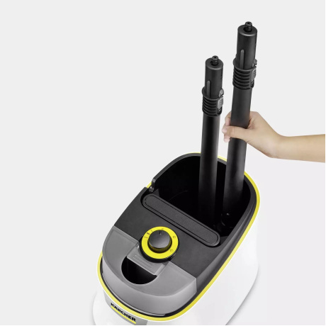 Пароочиститель напольный Karcher EasyFix SC 4 Deluxe 2200Вт белый - фото 5