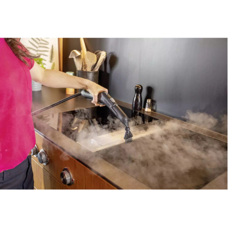 Пароочиститель напольный Karcher EasyFix SC 4 Deluxe 2200Вт белый - фото 9