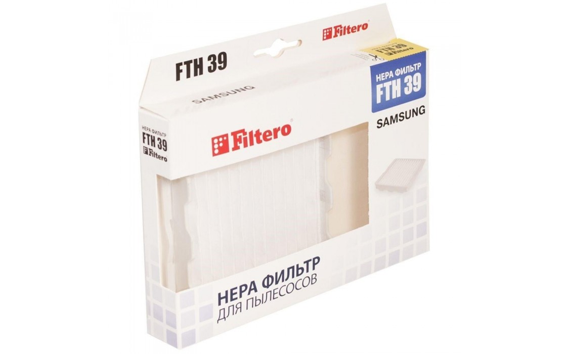 НЕРА-фильтр Filtero FTH 39 SAM (1фильт.) нера фильтр filtero fth 08 w sam