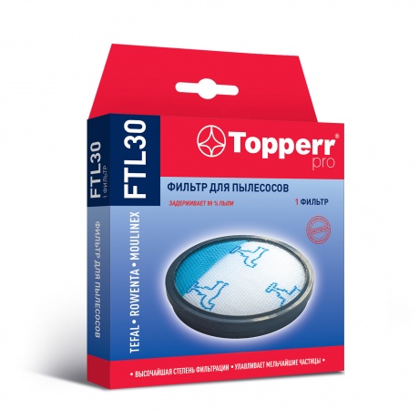 Фильтр губчатый Topperr FTL 30 для Tefal/Rowenta/Moulinex RS-RT900574 - фото 1