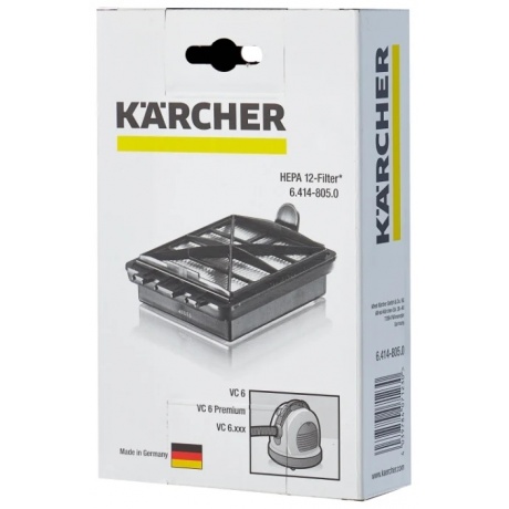 Фильтр для пылесоса Karcher 6.414-805.0 [для VC 6; HEPA 12] - фото 3