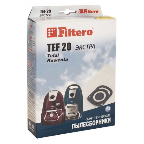 Пылесборники Filtero TEF 20 Экстра (4пылесбор.) - фото 2