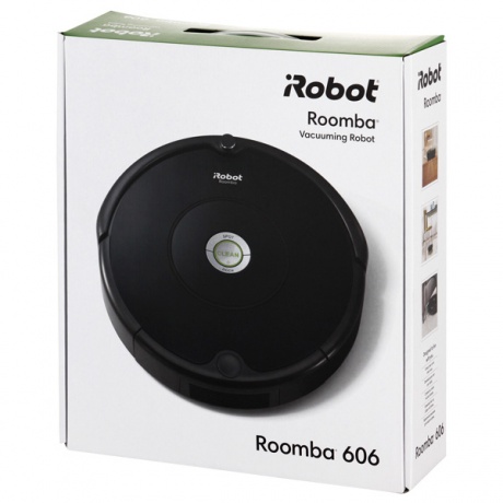Робот-пылесос iRobot Roomba 606 Black - фото 4