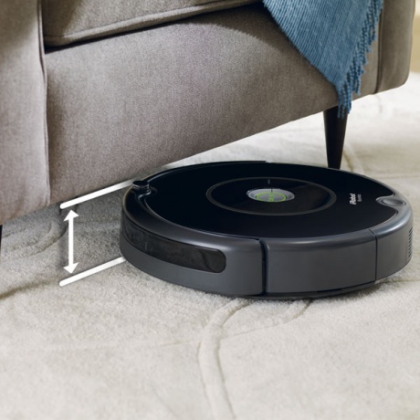 Робот-пылесос iRobot Roomba 606 Black - фото 6