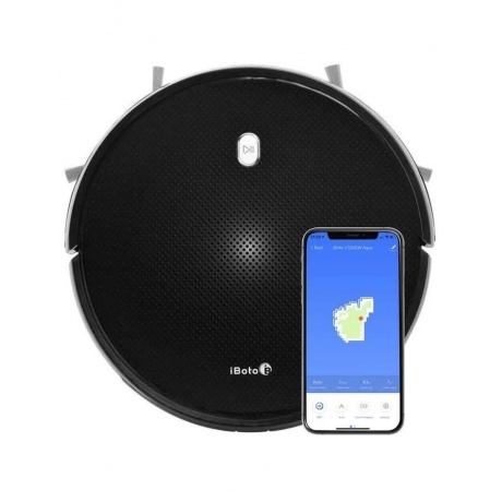 Робот-пылесос iBoto Smart V720GW Aqua черный - фото 5