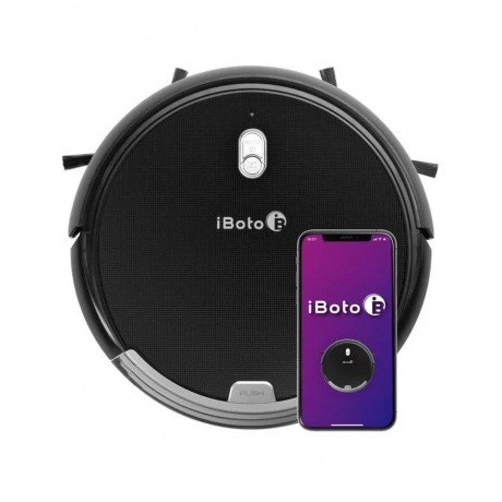 Робот-пылесос iBoto Smart X615GW Aqua черный/серый - фото 3