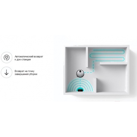 Робот-пылесос Viomi V2 PRO, Wi-Fi (V-RVCLM21B) - фото 6