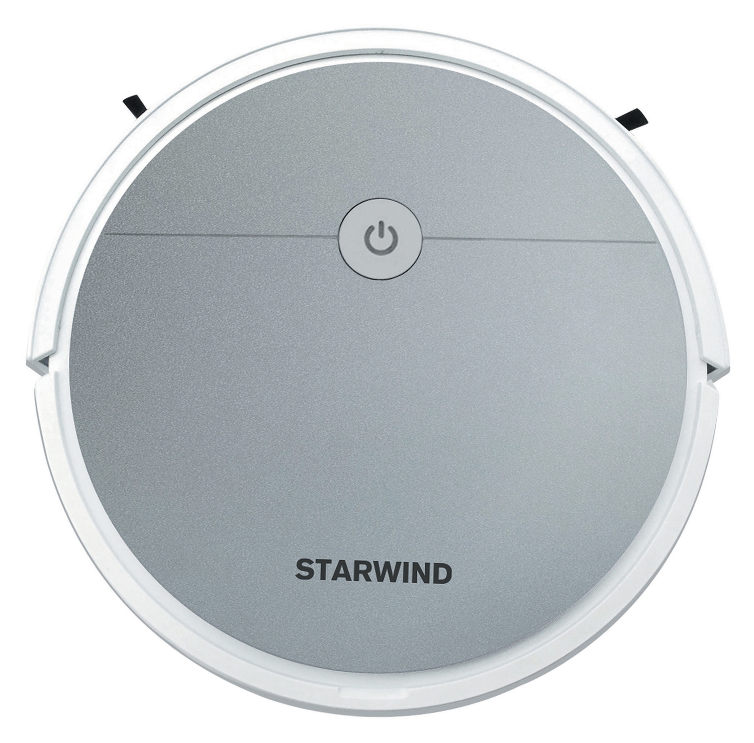 Робот-пылесос Starwind SRV4570 15Вт, сухая и влажная уборка, серебристый/белый