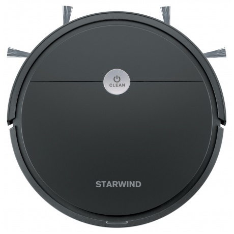 Робот-пылесос Starwind SRV5550 15Вт, сухая и влажная уборка. черный - фото 1