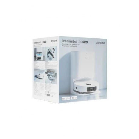 Робот-пылесос Dreame DreameBot L10 Prime White - фото 20