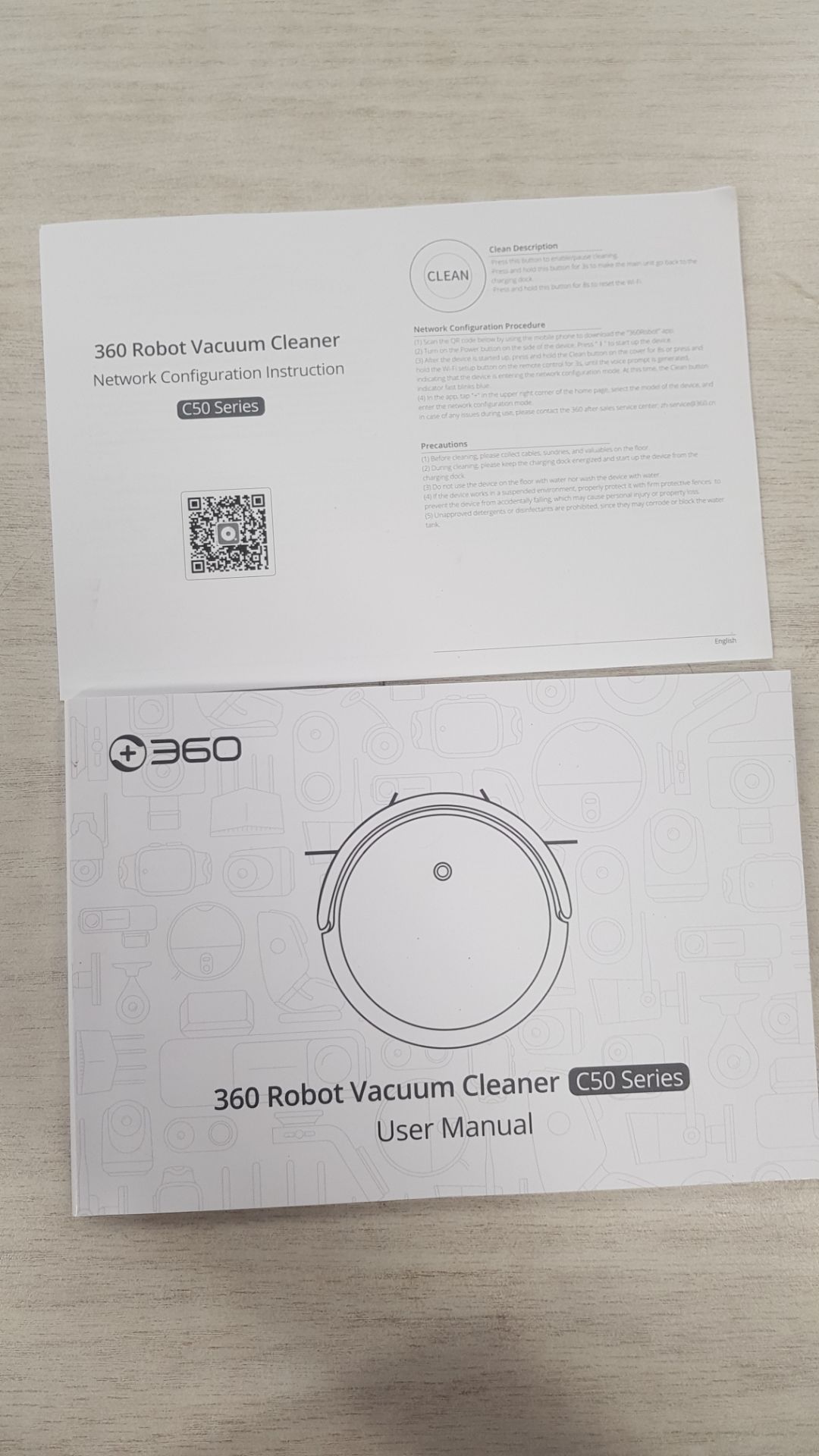 Робот-пылесос 360 Robot Vacuum Cleaner C50-1 хорошее состояние - фото 8