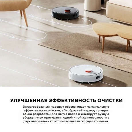 Робот-пылесос Xiaomi Robot Vacuum S20 EU (BHR8629EU) White - фото 13
