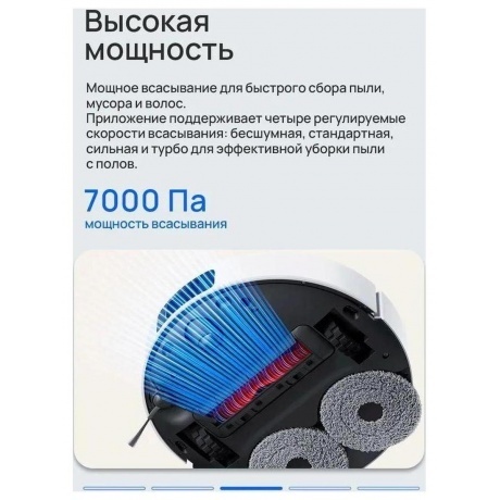 Робот-пылесос Xiaomi Robot Vacuum X20 Pro (BHR8859EU) - фото 10