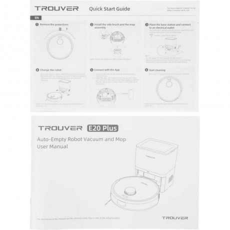 Робот-пылесос Dreame Trouver Robot Vacuum E20 Plus (RLE12GD) - фото 24