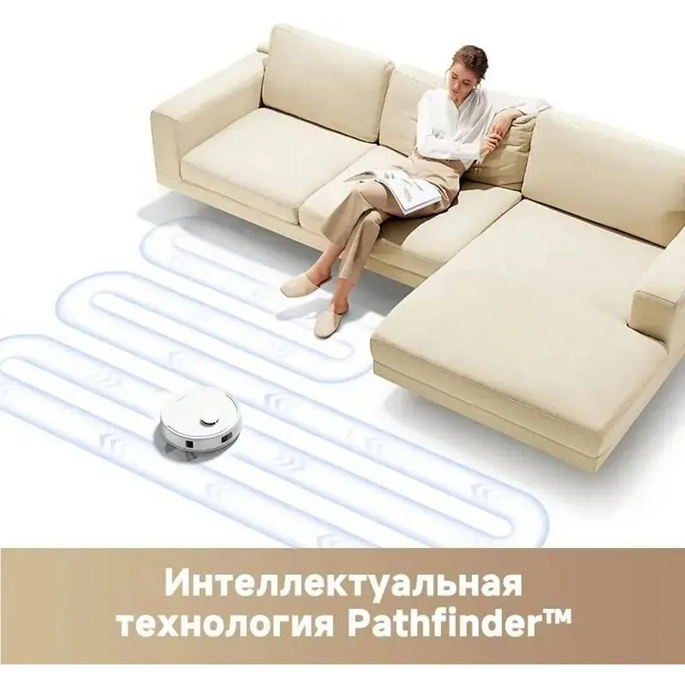 Робот-пылесос Dreame Trouver Robot Vacuum E20 Plus (RLE12GD) - фото 9