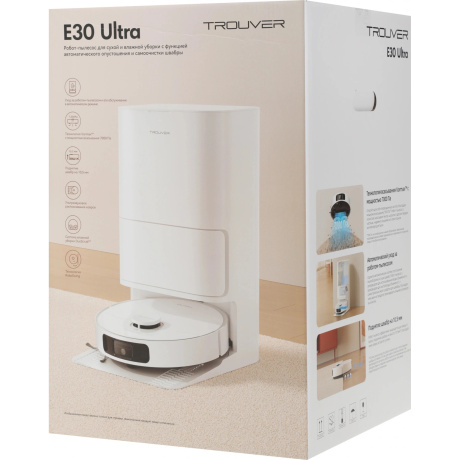 Робот-пылесос Dreame Trouver Robot Vacuum E30 Ultra (RLE51SE) - фото 50