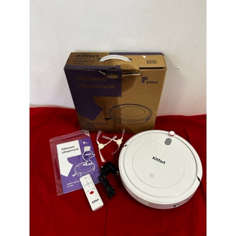 Робот-пылесос Kitfort КТ-531 отличное состояние - фото 2