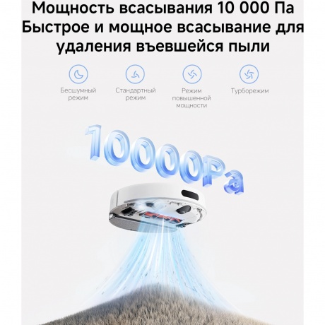 Робот-пылесос Xiaomi Robot Vacuum H40 (BHR07XBEU) White - фото 39