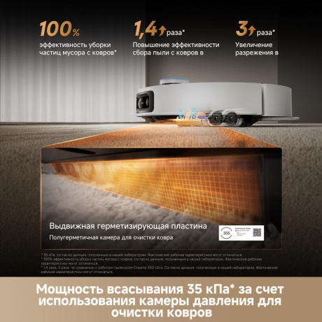Робот-пылесос Dreame X60 Ultra Complete White - фото 23