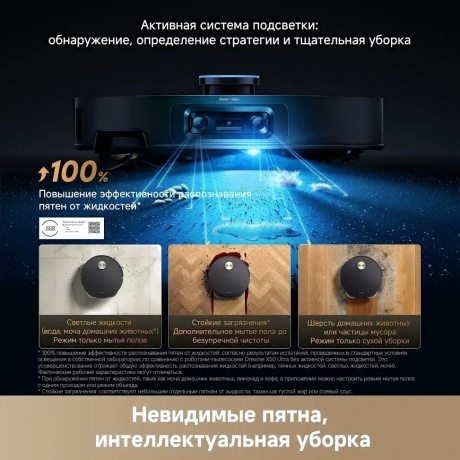 Робот-пылесос Dreame X60 Master (RLX88DE) Black - фото 15
