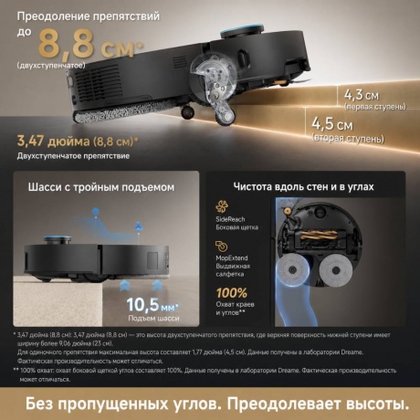 Робот-пылесос Dreame L60 Pro Ultra RU (RLL56CE) Black - фото 9