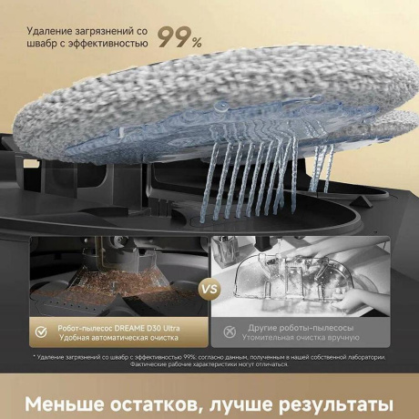 Робот-пылесос Dreame D30 ultra CE (RTD32TE) Black - фото 8