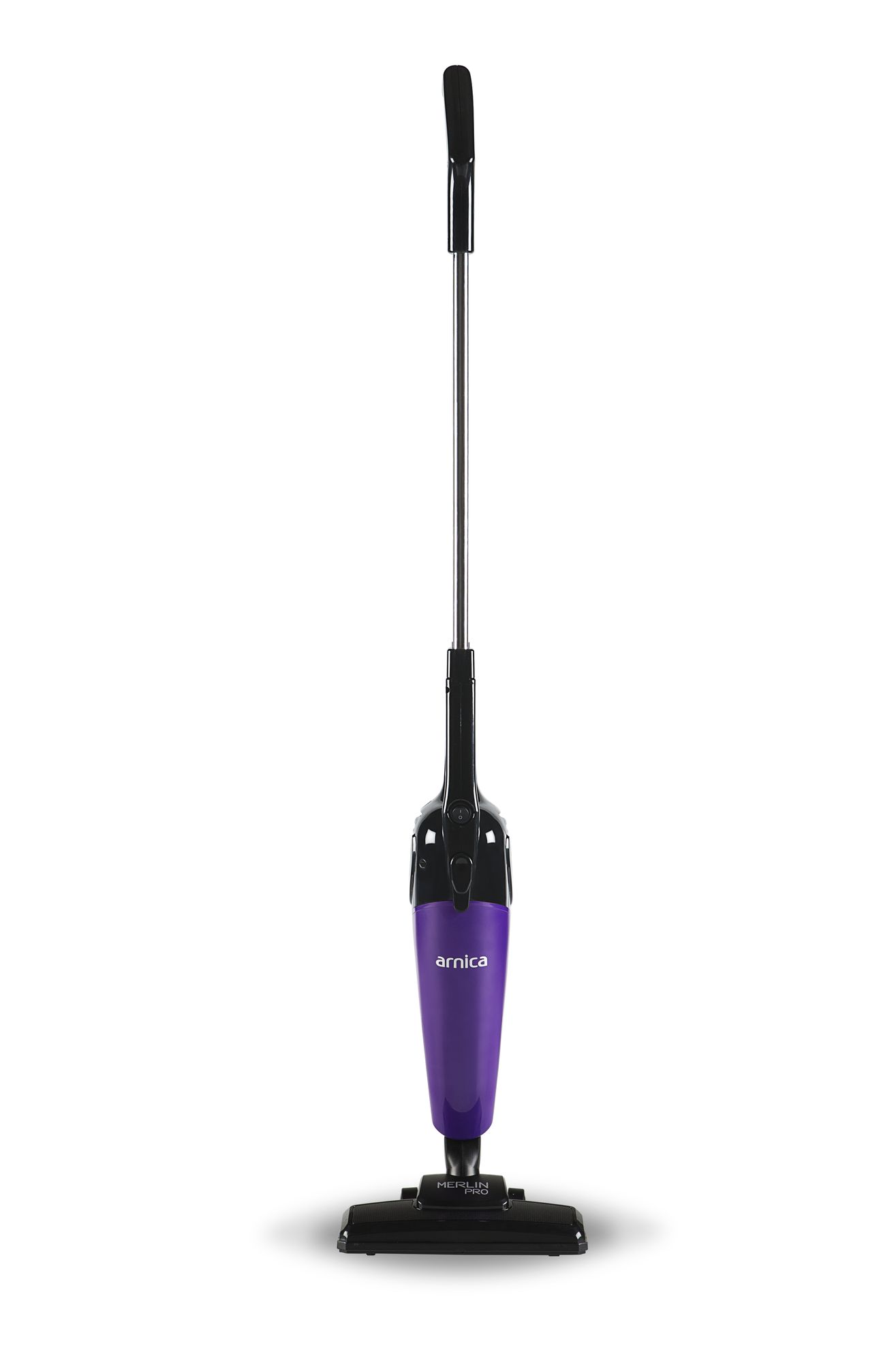 Пылесос вертикальный ARNICA Merlin Pro, фиолетовый цена и фото