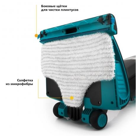 Пылесос вертикальный паровой Kitfort КТ-535-1 черный - фото 7