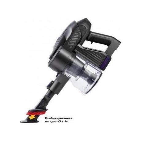 Пылесос беспроводной Kitfort КТ-543-1 фиолетовый - фото 2