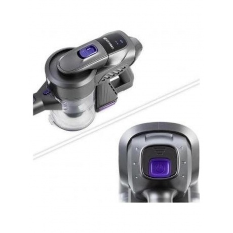 Пылесос беспроводной Kitfort КТ-543-1 фиолетовый - фото 4