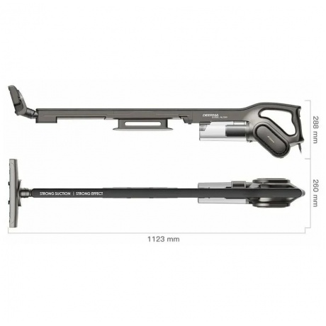 Пылесос вертикальный Deerma DX700S EU - фото 7