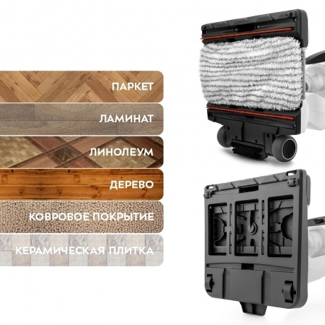 Пылесос вертикальный паровой Kitfort КТ-556 - фото 5