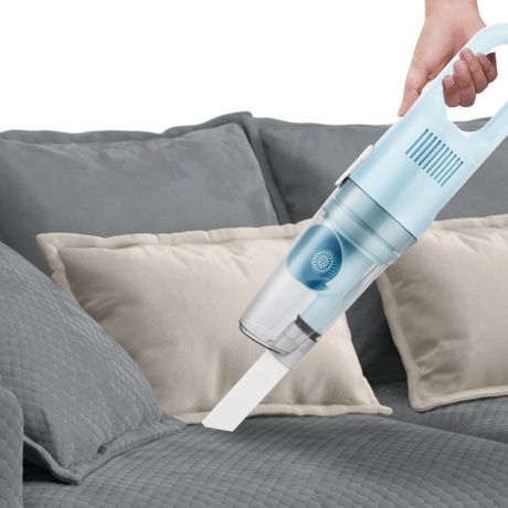 Пылесос вертикальный Kitfort КТ-586-2 голубой - фото 3