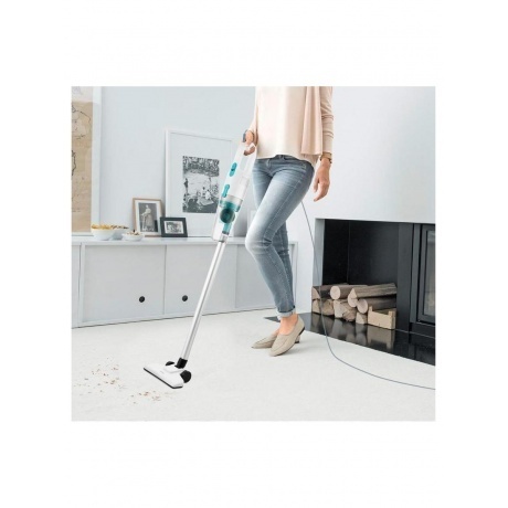 Пылесос вертикальный Kitfort КТ-586-1 белый - фото 2