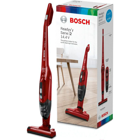 Вертикальный пылесос (handstick) Bosch BBHF214R красный - фото 6
