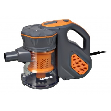 Пылесос вертикальный Starwind SCH1320 1000Вт оранжевый/серый - фото 5