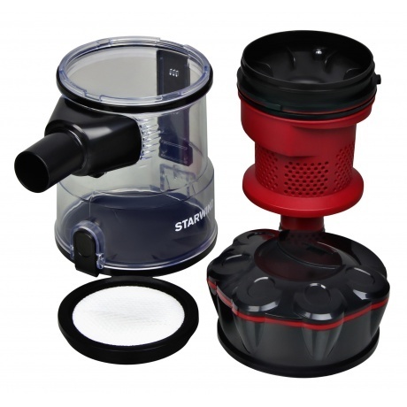 Пылесос вертикальный Starwind SCH1310 1000Вт красный/черный - фото 12