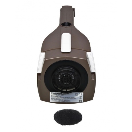 Пылесос вертикальный Starwind SCH1260 1000Вт серый/белый - фото 3