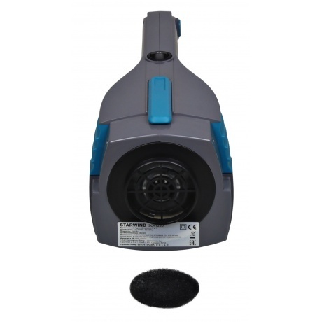 Пылесос вертикальный Starwind SCH1250 1000Вт бирюзовый/серый - фото 5