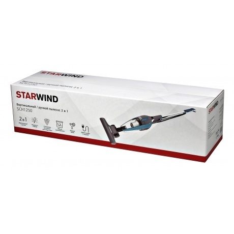 Пылесос вертикальный Starwind SCH1250 1000Вт бирюзовый/серый - фото 7