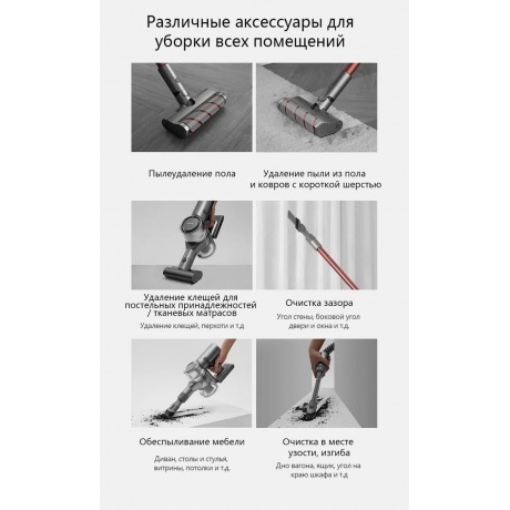 Пылесос беспроводной Dreame V11 Grey Vacuum Cleaner (VVN6) - фото 7