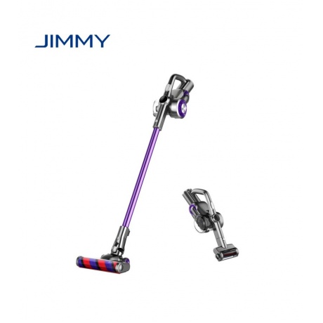 Пылесос вертикальный Jimmy H8Pro, беспроводной, фиолетовый/серый - фото 1