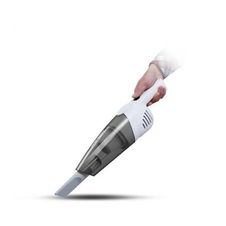 Пылесос вертикальный Deerma DX118C RU, белый/серый - фото 4