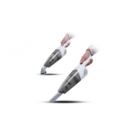 Пылесос вертикальный Deerma DX118C RU, белый/серый - фото 5