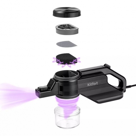 Вертикальный пылесос Kitfort KT-5143 - фото 9