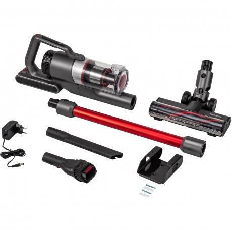 Пылесос ручной Starwind SCH9945 170Вт серебристый/красный - фото 26