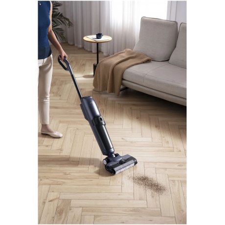Вертикальный моющий пылесос Viomi Cordless Wet-Dry Vacuum Cleaner Cyber Pro Silver+Black (VXXD05) - фото 3
